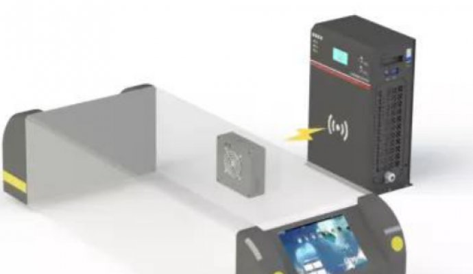 AGV無線充電的行業應用