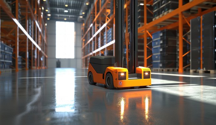 永不停歇：無線充電技術助力無人叉車高效運作