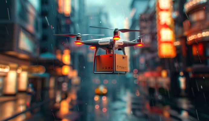 無人機無線充電解決方案（無線充電模塊）