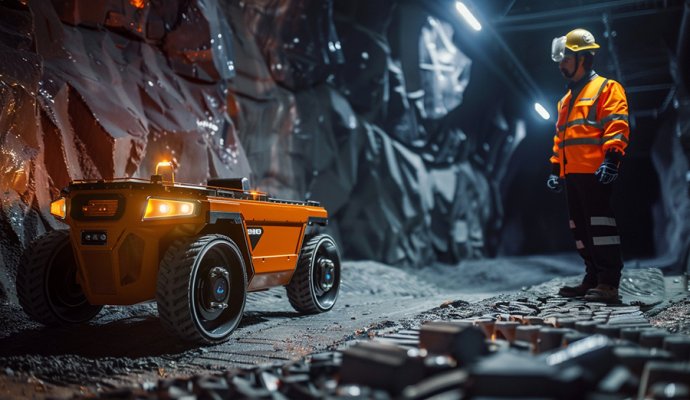 魯渝能源礦用罐籠無線充電設(shè)備，助力智慧礦山更安全高效