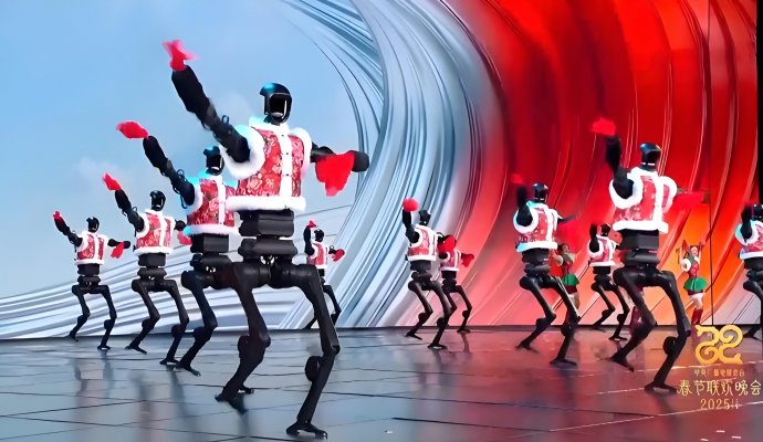 人形機器人技術革新引領未來，2025年蛇年春晚《秧BOT》引爆科技與藝術融合新潮流