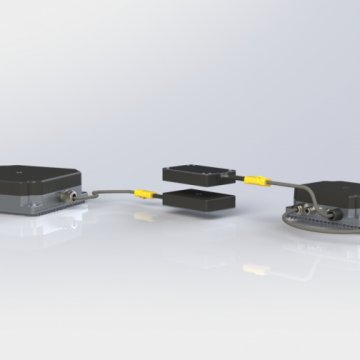 防水1200W-48V-20A無線充電器（分體式) 